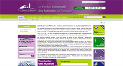 Desktop Screenshot of les-maisons-de-retraite.com